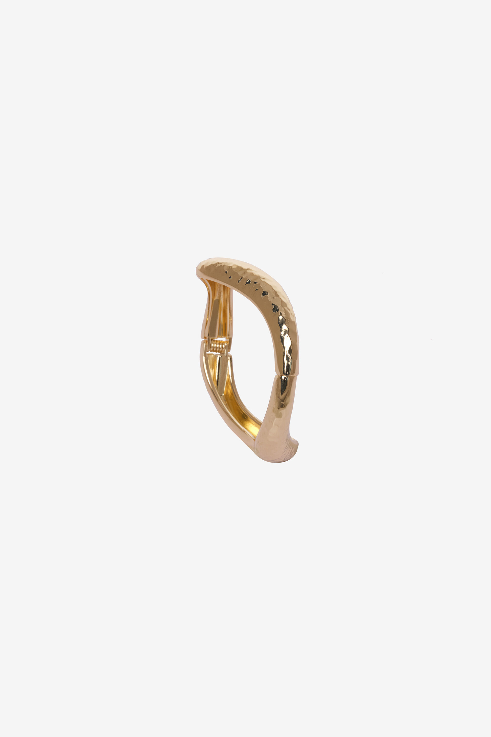 Patterned Gold Bracelet, , image 1